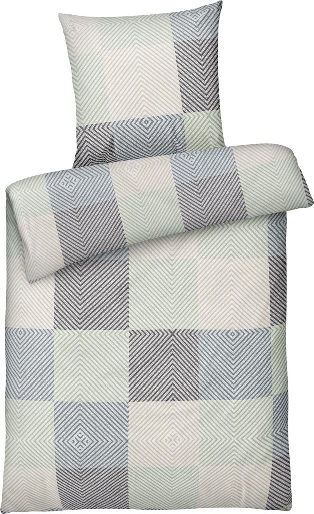 Renforce Bettwäsche 135x200 Bunt Kariert
