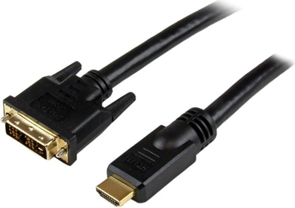 Cavo Video StarTech HDDVIMM15M 15m HDMI-DVI M/M - Robustezza Top