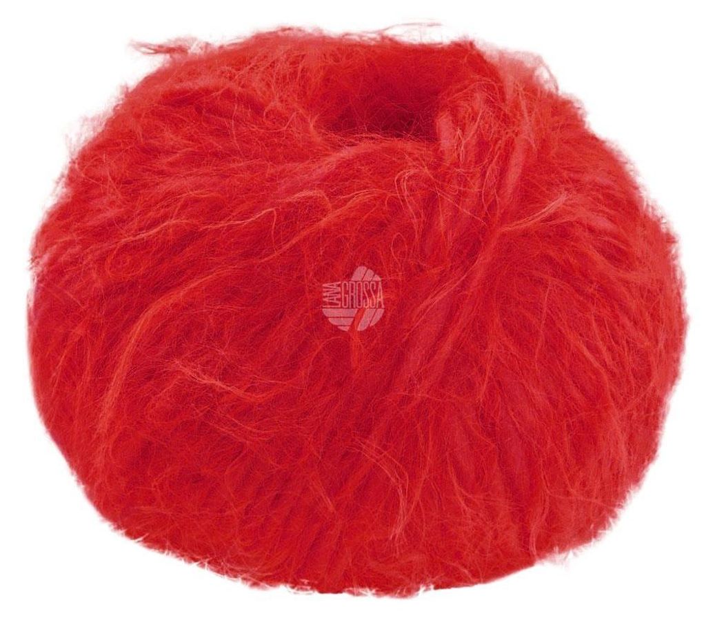 Lana Grossa - Basta 0027 leuchtendrot Produktbild 