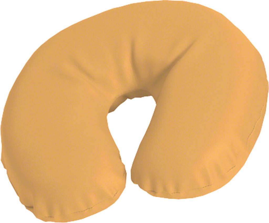 Sport-Tec Nasenhörnchen Gesichtskissen Massagekissen aus Kunstleder für die Therapie-und Behandlungsliege, Kopfpolster, Kopfteilkissen, Gesichtsa...