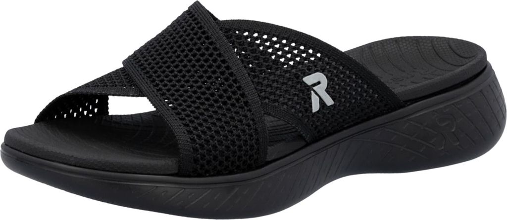 Rieker Klassische Pantoletten Damen 31393933373030 Schwarz 36 EU