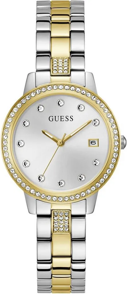 Montre Guess GW0725L1 Heartless pour Femme - Quartz Argenté et Acier