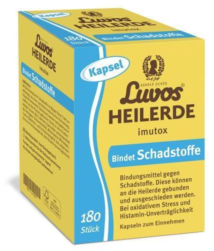 Luvos Argilla curativa imutox Capsule 180 Capsule Immagine del prodotto 