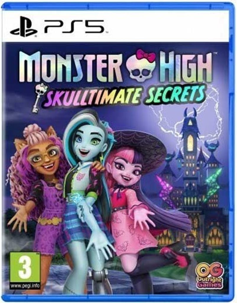 Playstation Games Ps5 Monster High: Skulltimate Secrets Mehrfarbig Mehrfarbig One Size