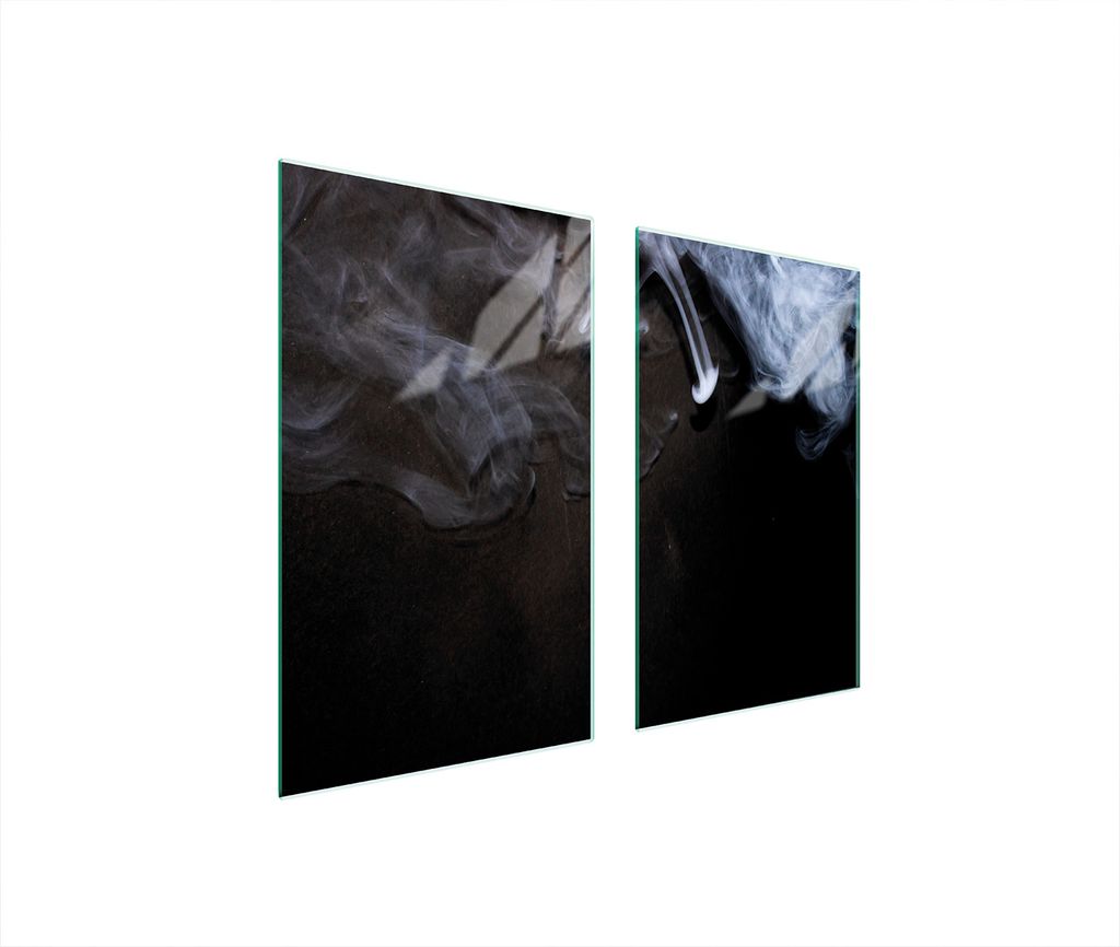 Glasschutzplatte Für Herd 75X52 Rauch