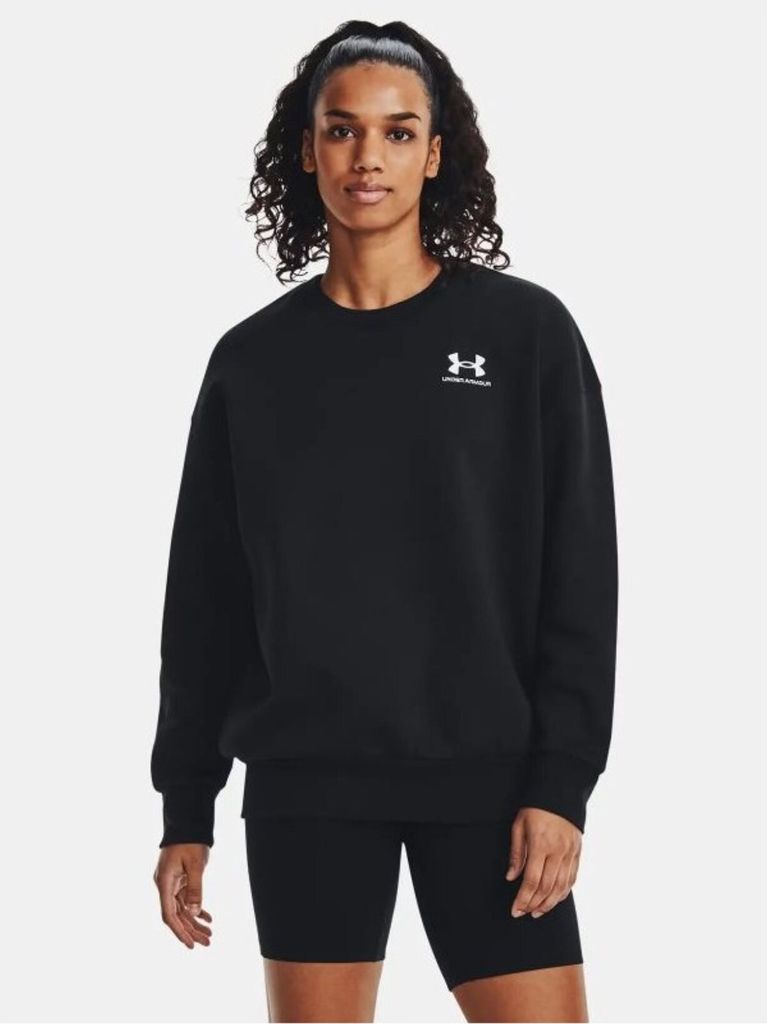 Übergroßes Under Armour Essential Flc OS Crew Sweatshirt für Damen, Größe: L