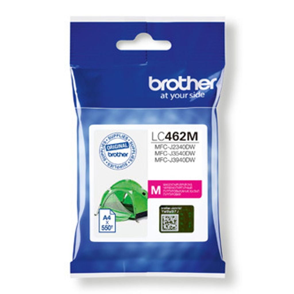 Brother Original-Tinte / Tinte LC-462M, magenta, 550s Produktbild 