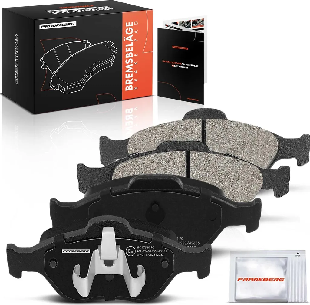 Plaquettes de frein Frankberg silencieuses pour Mazda 121 et Puma 2