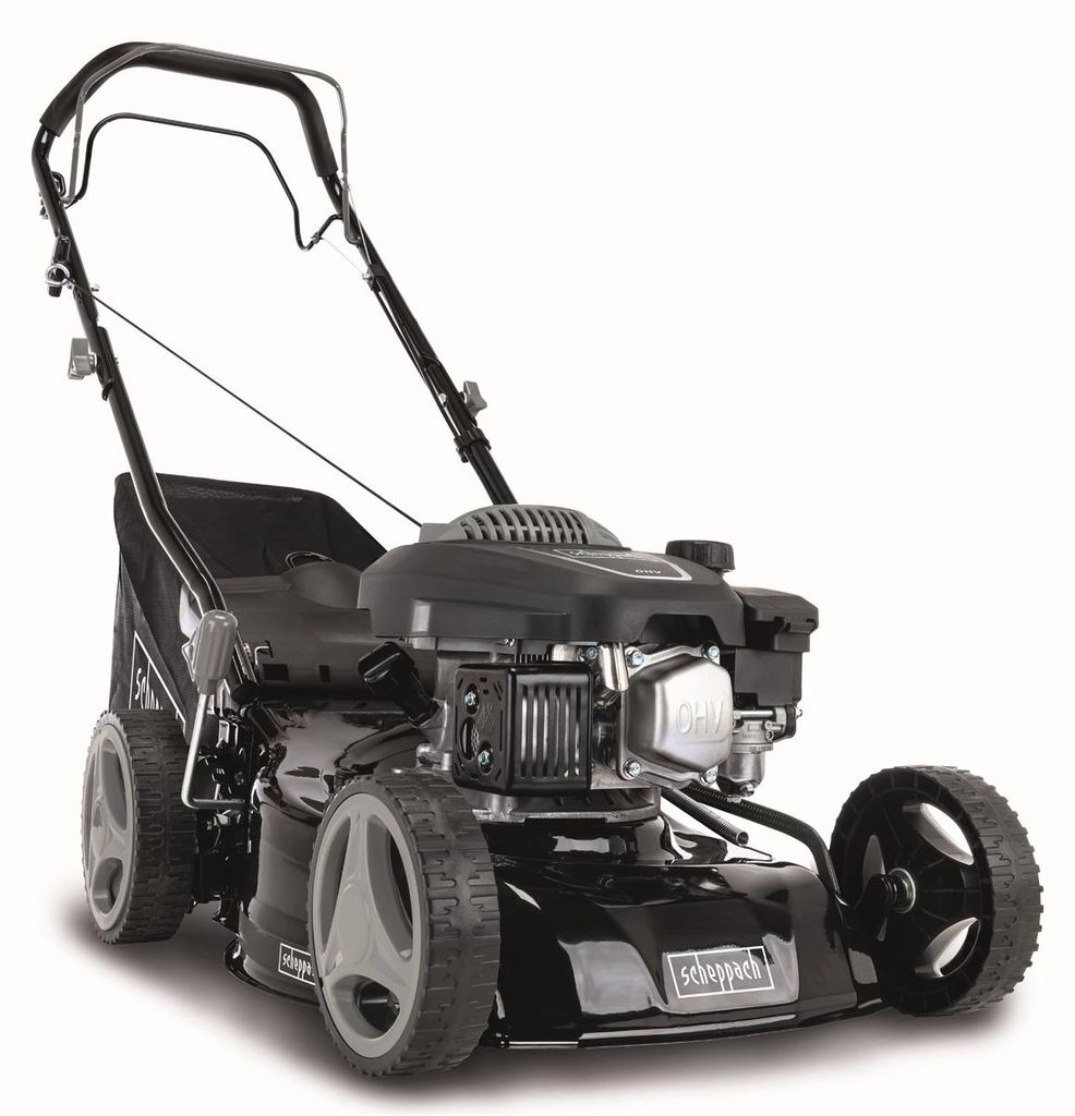 Scheppach Rasenmäher Benzin mit Antrieb 42cm Schnittbreite Produktbild 