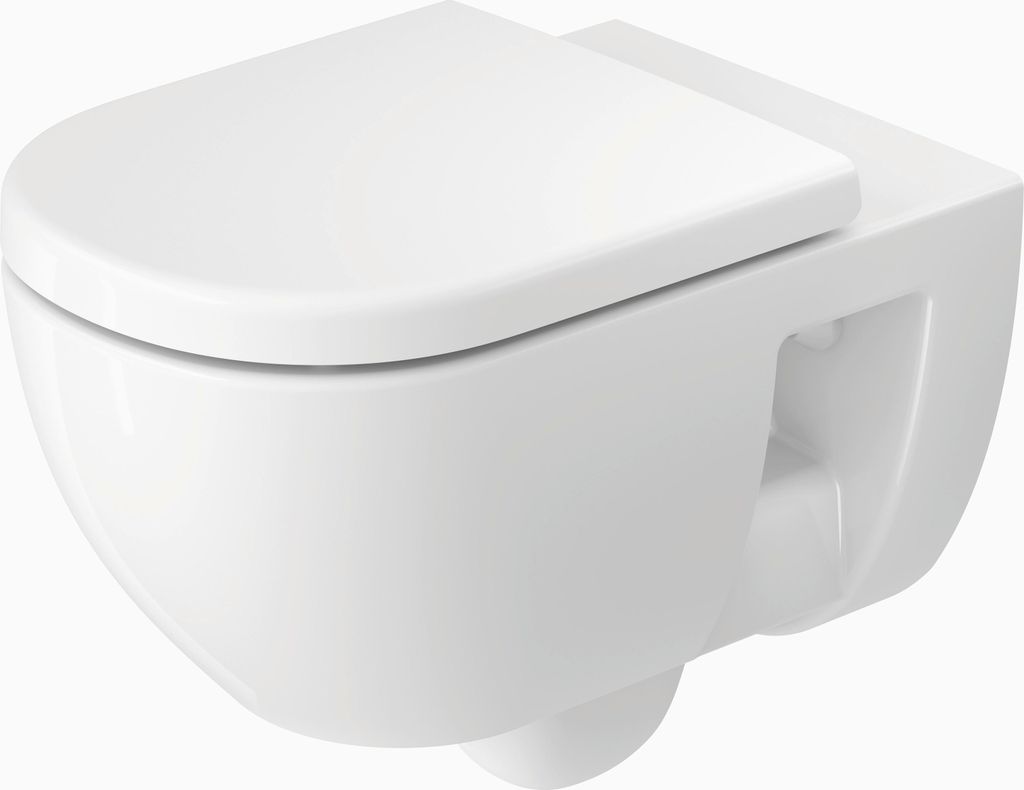 WC suspendu Duravit D-Code, à fond creux, rimless, Immagine del prodotto 