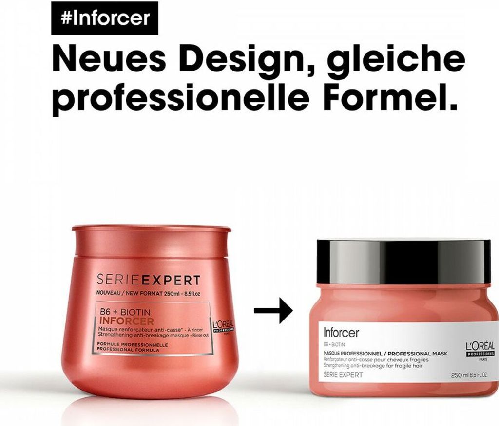 Loreal Serie Expert Inforcer Mask 250 ml Zdjęcie produktu 7