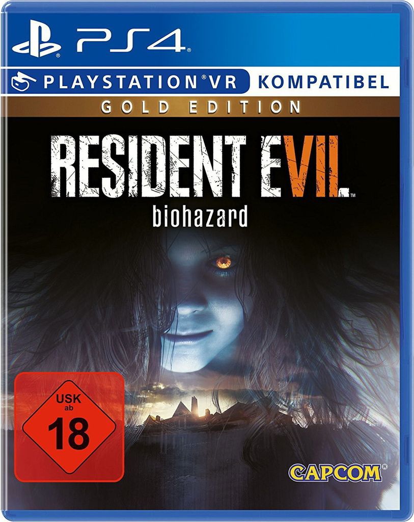 Resident Evil 7 Spiel für PS4 GOLD Biohazard Produktbild 