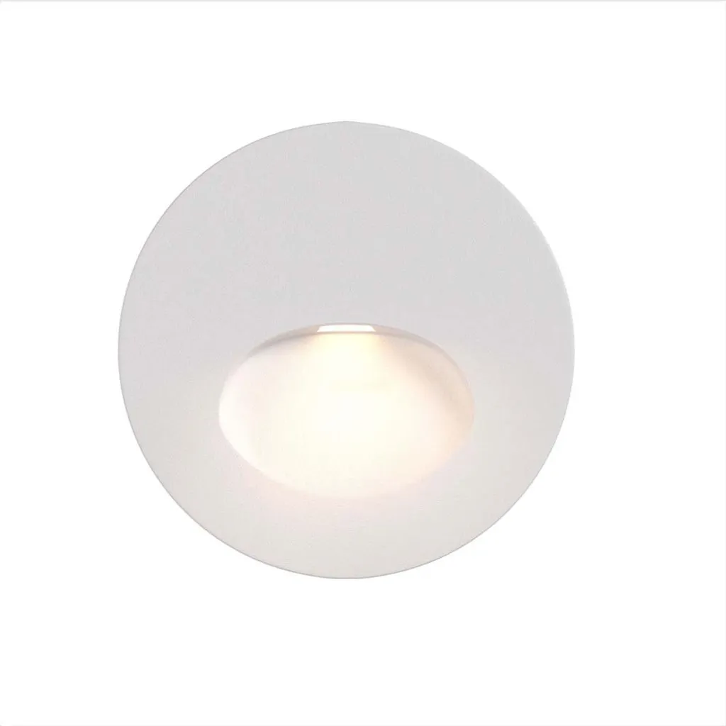 Spot encastré LED noir en aluminium IP65 D 7 cm haute performance