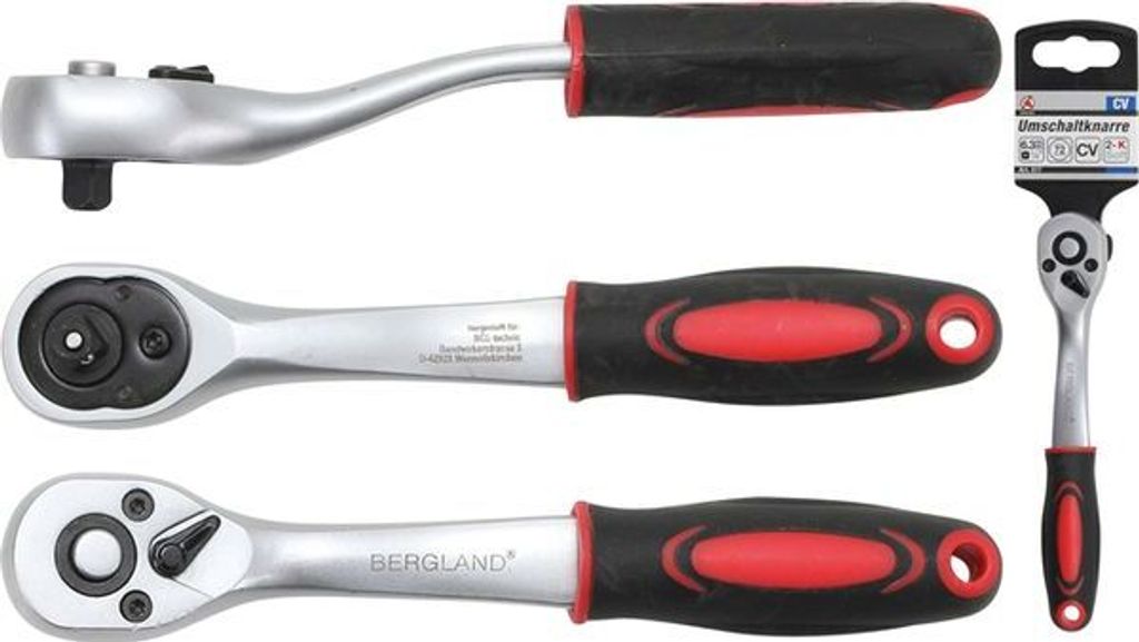 Prepínacia račňa Kraftmann 1/4" BGS100517 s vyhadzovačom, Obrázok produktu 