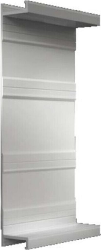 Rittal Bodenwannen-Zwischenstück SV 9341.140 (L x B x H) 100 x 210 x 32 mm Hart-PVC Grau (RAL 7035) Passend für Sammelsc (9341.140)