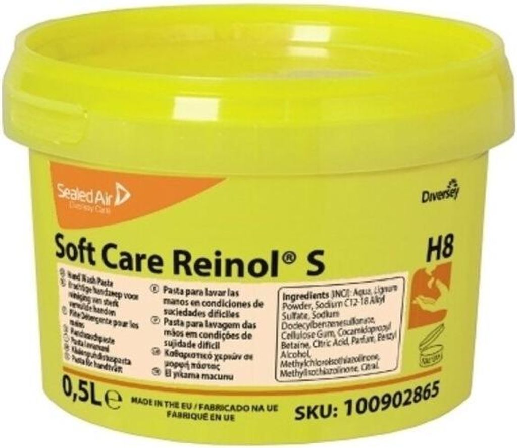 Pâte de lavage pour les mains Soft Care REINOL S 500ml sans Image du produit 