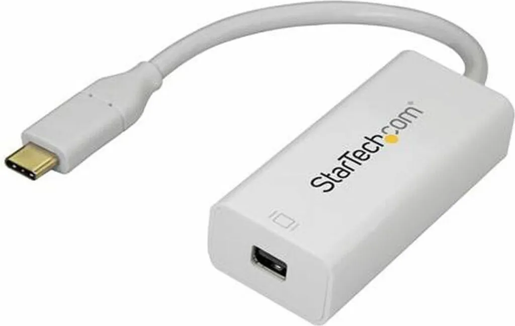 Adaptateur StarTech CDP2MDP Blanc : USB C vers Mini DP 4K Ultra HD