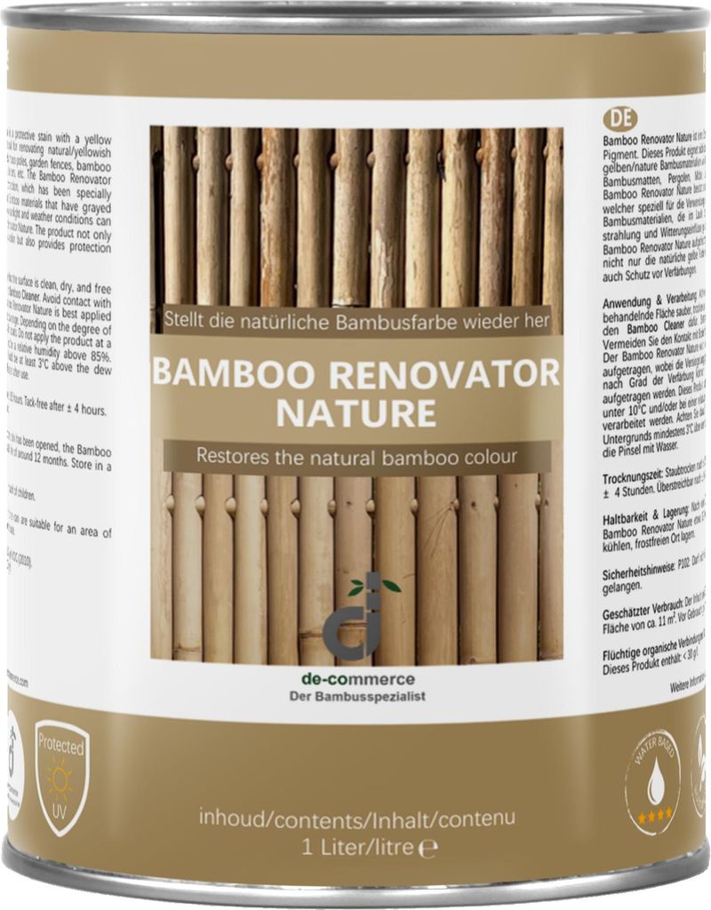 Bamboo Care Bamboo RENOVATOR Macchia leggera naturale per Immagine del prodotto 