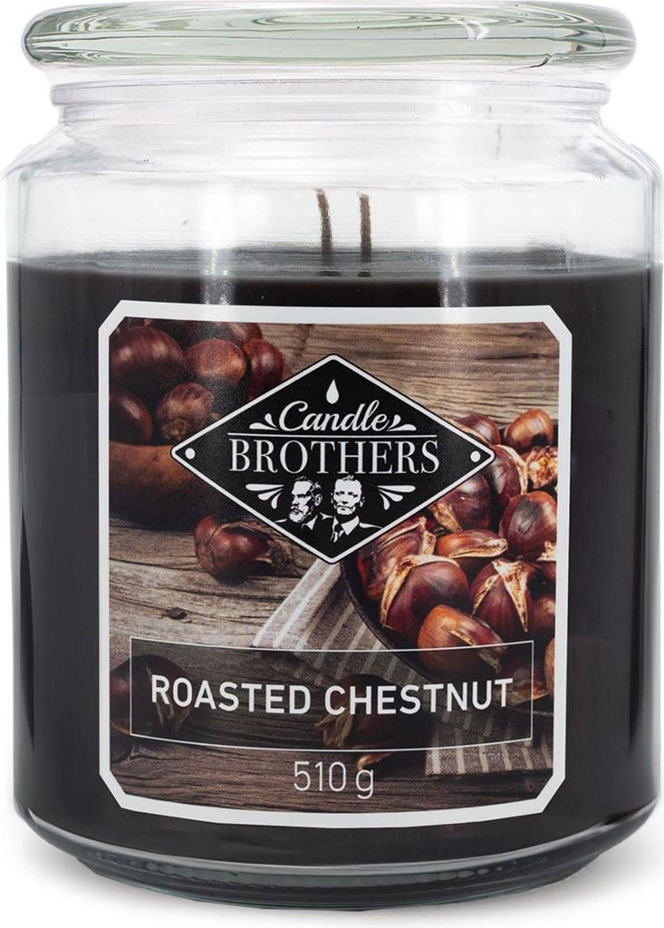 Duftkerze mit zwei Dochten für Entspannung und Atmosphäre