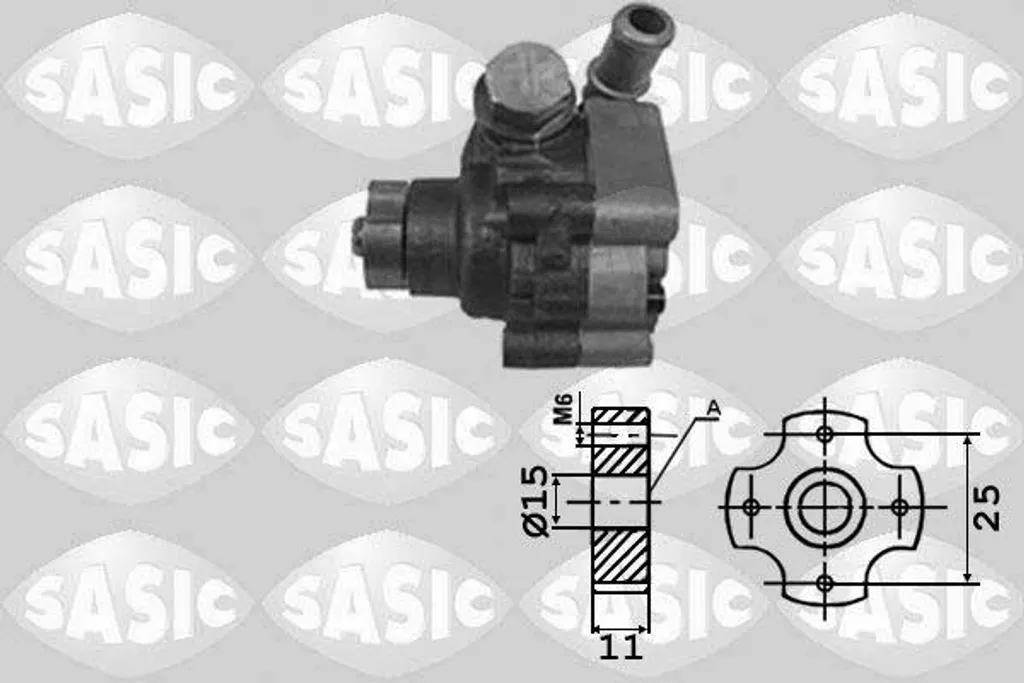 Pompe hydraulique SASIC 7076063 pour direction assistée Transit 1476372