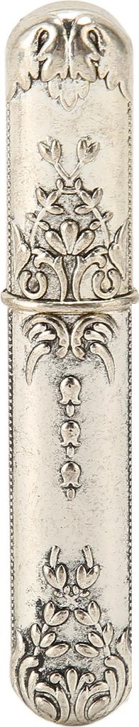 Nähen Nadeln Fall Vintage tragbare Metallsticker Nadelhalter für Hand Silber