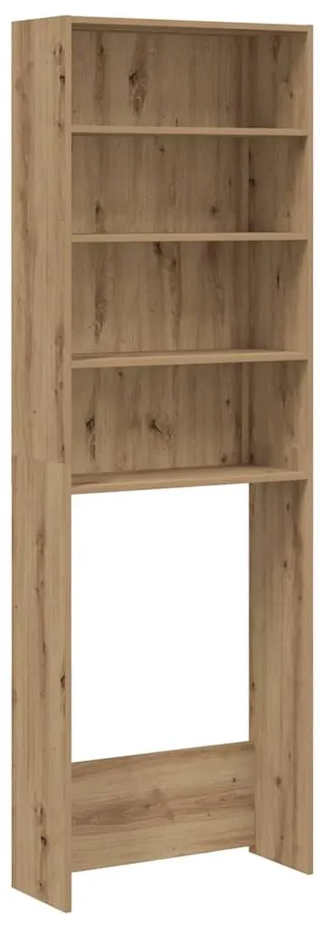 vidaXL Étagère de Machine à Laver Chêne Artisan 64x24x190 cm Robuste