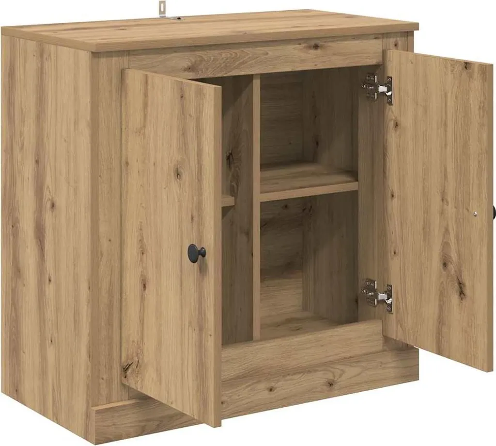Credenza SYFAX™ Rovere Artigianale - Il Cuore Caldo della Tua Casa