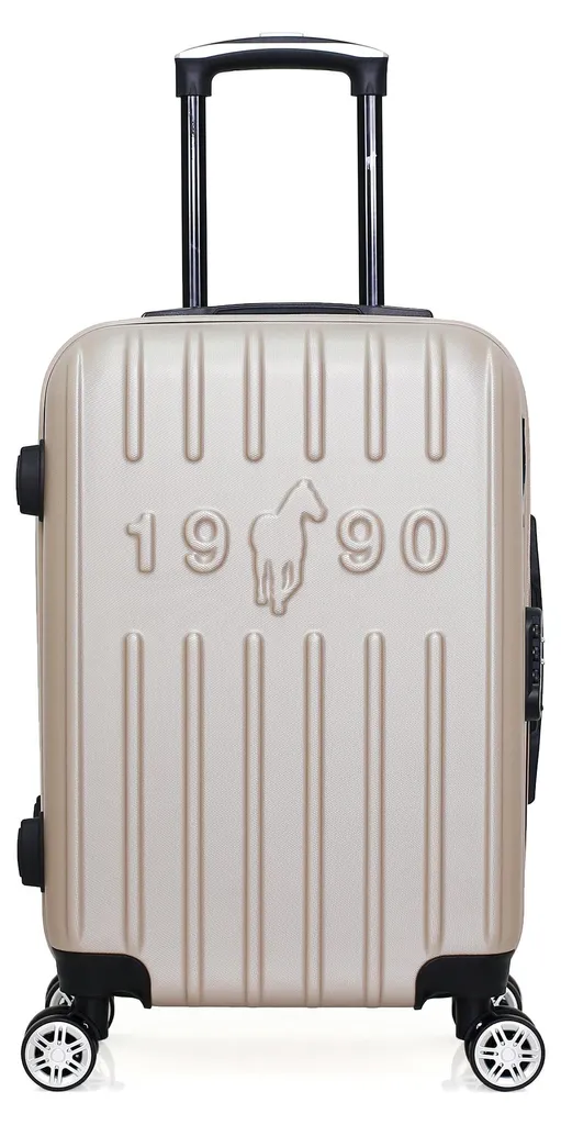 Valise Cabine 55 cm Archie Gentleman Farmer Ultra Maniable à 4 Roues Solo