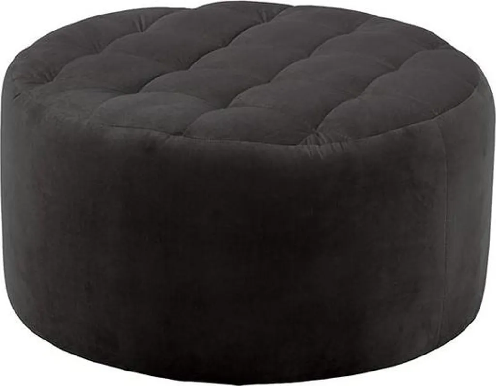 Siège d'appoint rond en velours Flair-Velluto 19 pour salon moderne