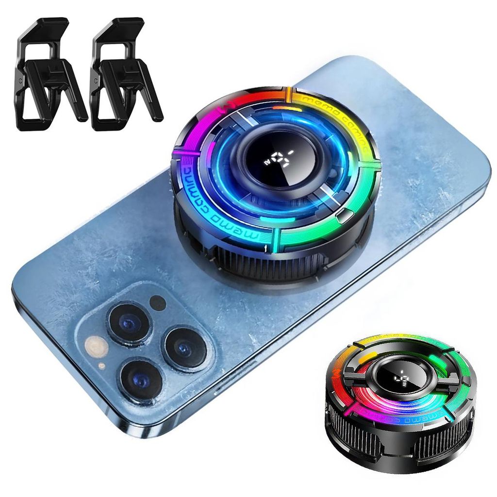 Magnetischer Handy-Kühler, für Gaming und heiße Tage, Produktbild 