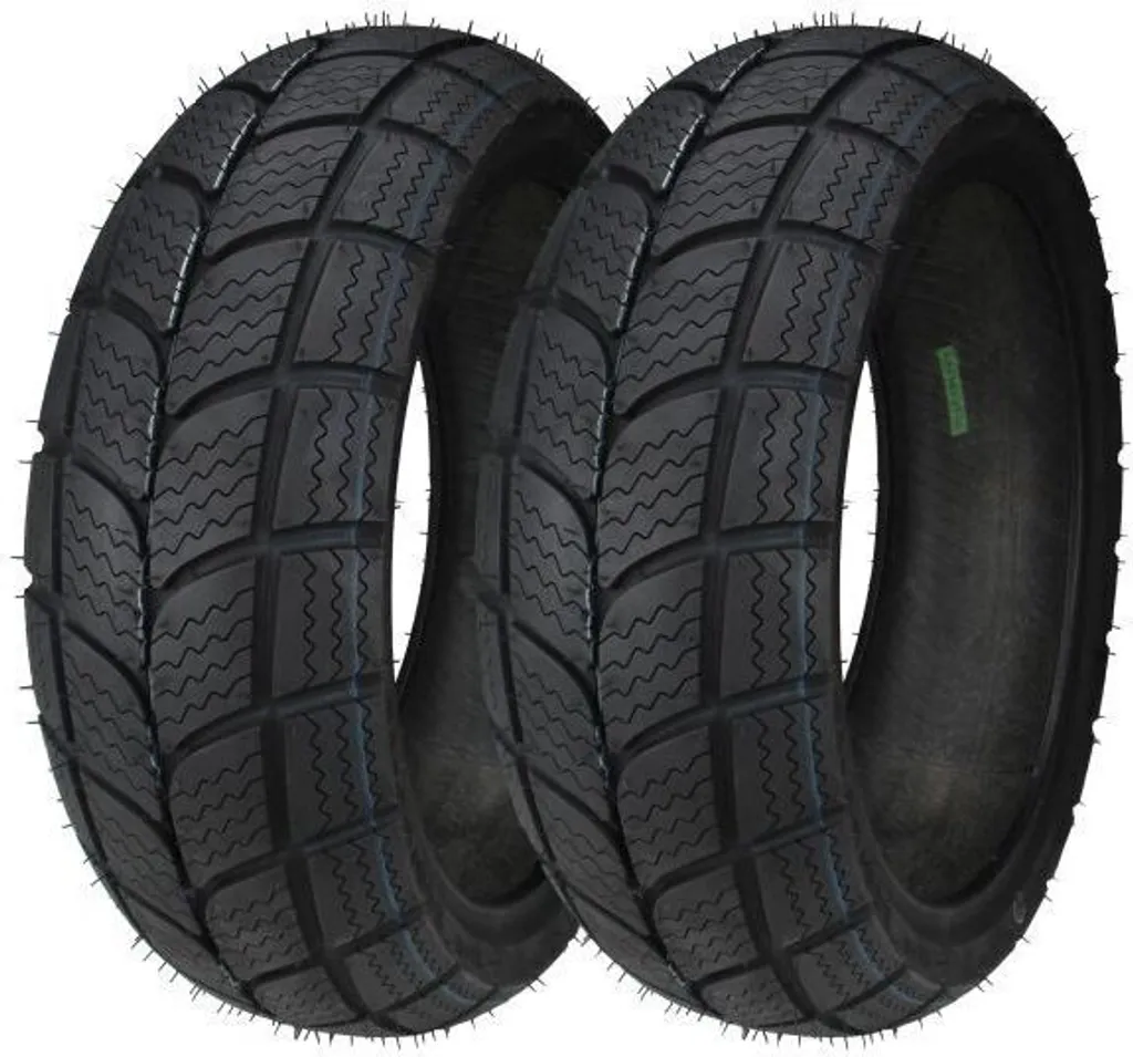 Kenda K701 Jeu de 2 Pneus Hiver 140/60-13 63P TL M+S Haute Performance
