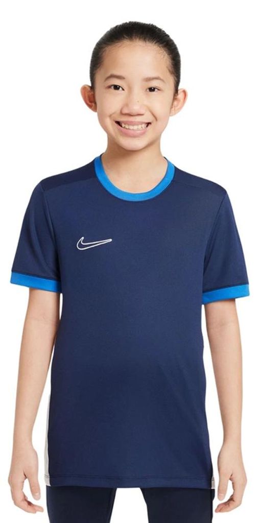 Nike - "Dri-Fit Academy 25" T-Shirt für Kinder kurzärmlig MR2387 (152-158) (Mitternachtsblau/Blau)