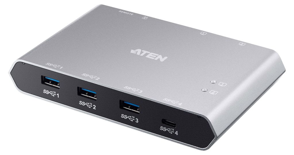 ATEN US3342 2x4 USB-C Gen2 Sharing Switch