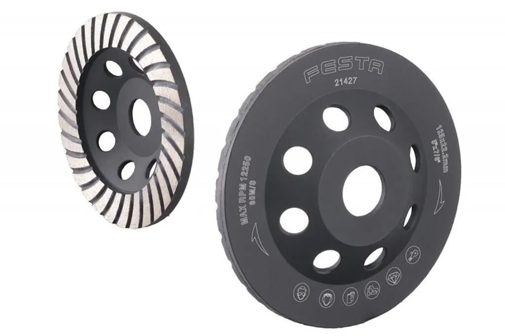 Mola Diamantata FESTA 125mm Turbo | Disco Professionale per Edilizia
