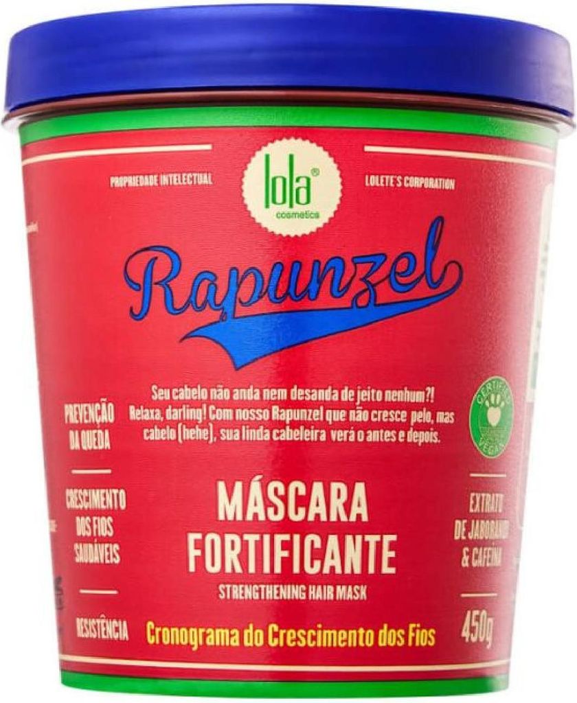 Lola Cosmetics Rapunzel posilňujúca maska 450Gr. Obrázok produktu 