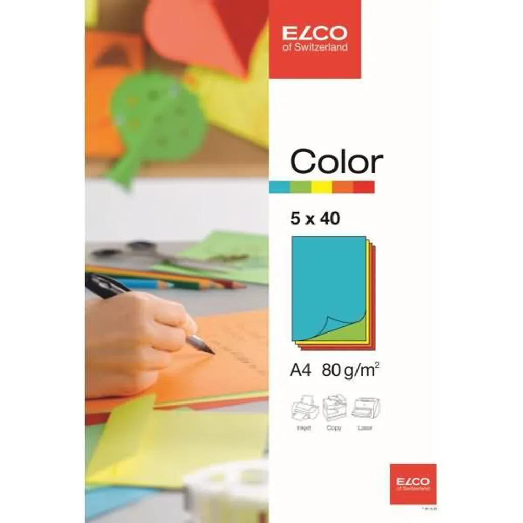 Papier impression A4 Elco 74616.00 pour classement de bureau