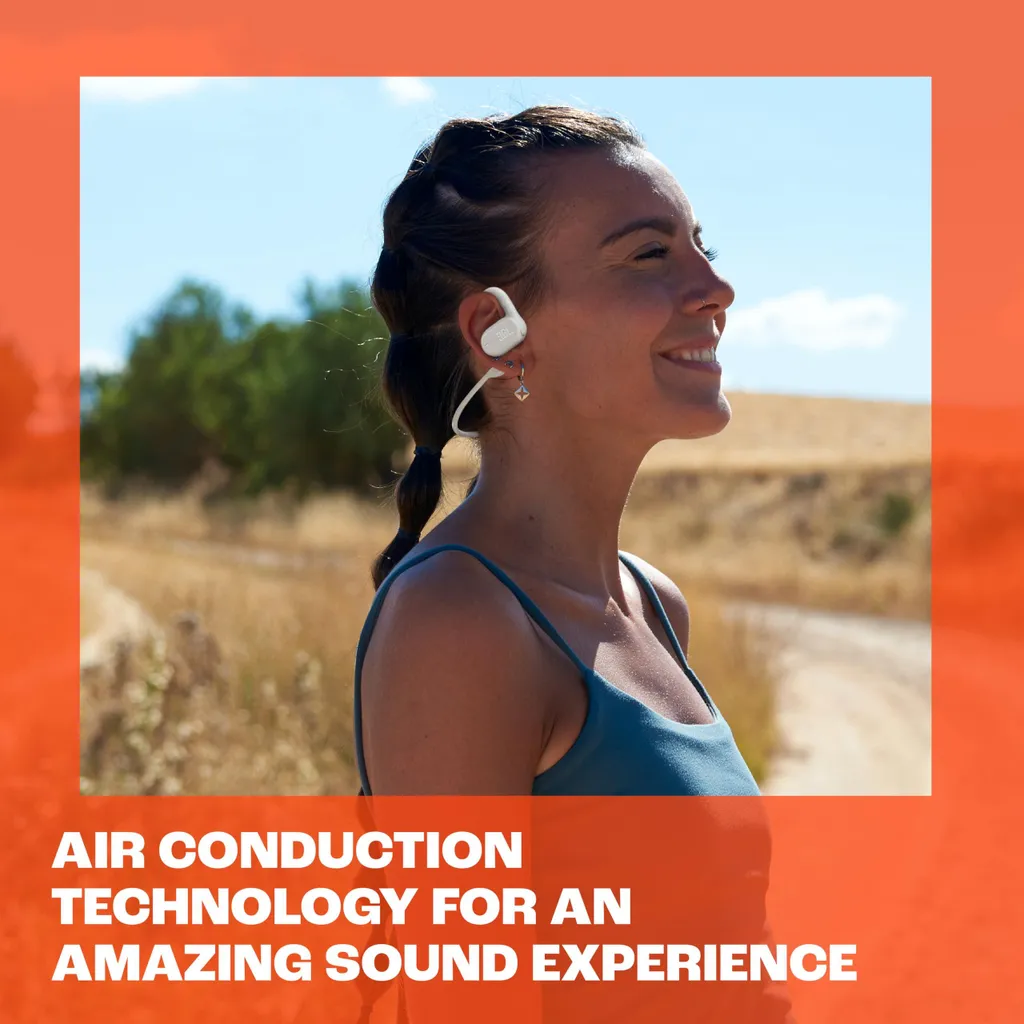 JBL Soundgear Sense Casque sans fil véritable Oreille Ouverte Noir
