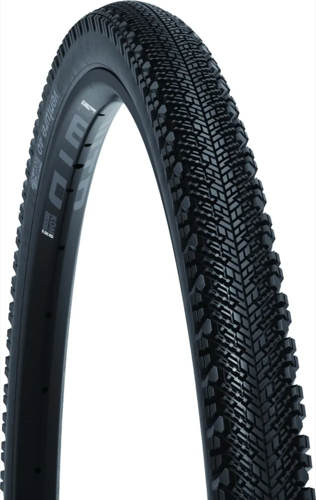 Pneu Vélo Gravel WTB Venture TCS 700c x 40 Noir pour Chemins et Sentiers