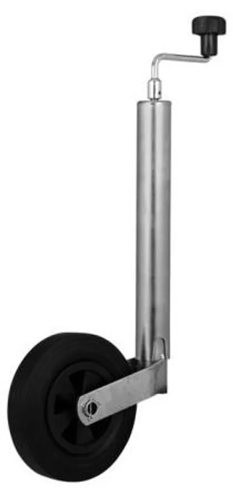 Roue jockey 48 mm Trailereck - Évitez la rouille avec la jante plastique