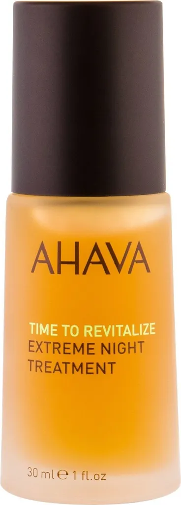 Soin Nuit Vegan AHAVA Extreme Treatment Formule Douce Sans Alcool