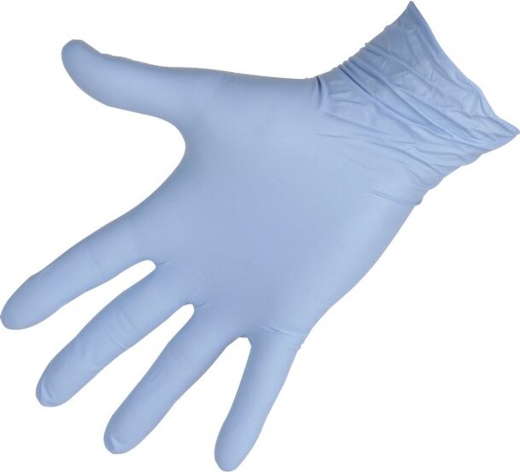 Kerbl Einmalhandschuh Nitril Top Pro, Größe 9,5-10 / XL, blau, 153073