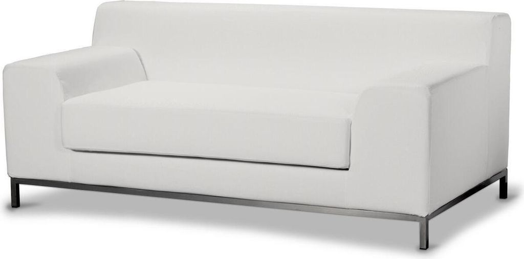 Dekoria Bezug für Kramfors 2-Sitzer Sofa, hellbeige, Sofahusse, Kramfors 2-Sitzer