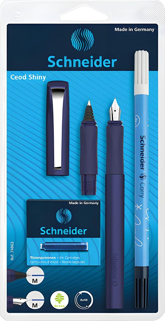 Schneider Schreibset Ceod Shiny blau Produktbild 