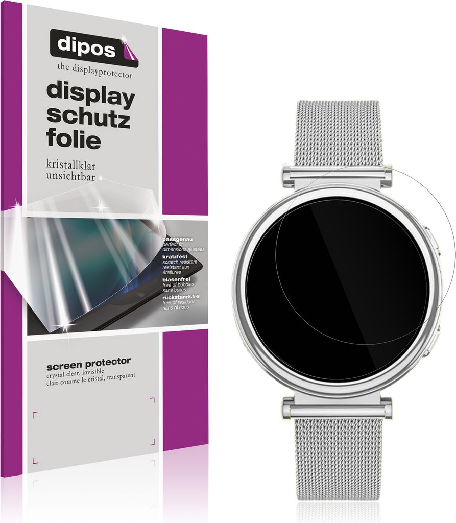 6x Schutzfolie für SWGOTA I109 Smartwatch klar Produktbild 