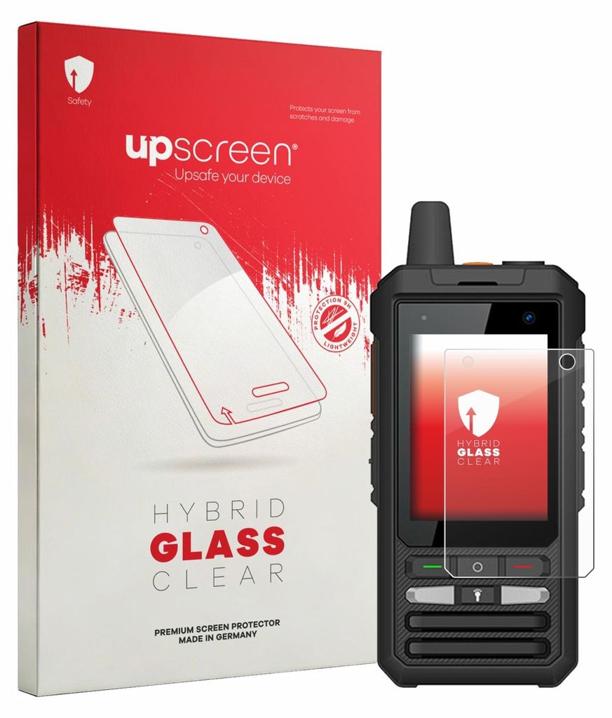 upscreen Schutzglas für Uniwa F80S Schutzfolie Panzer Folie Glas Display Schutz klar