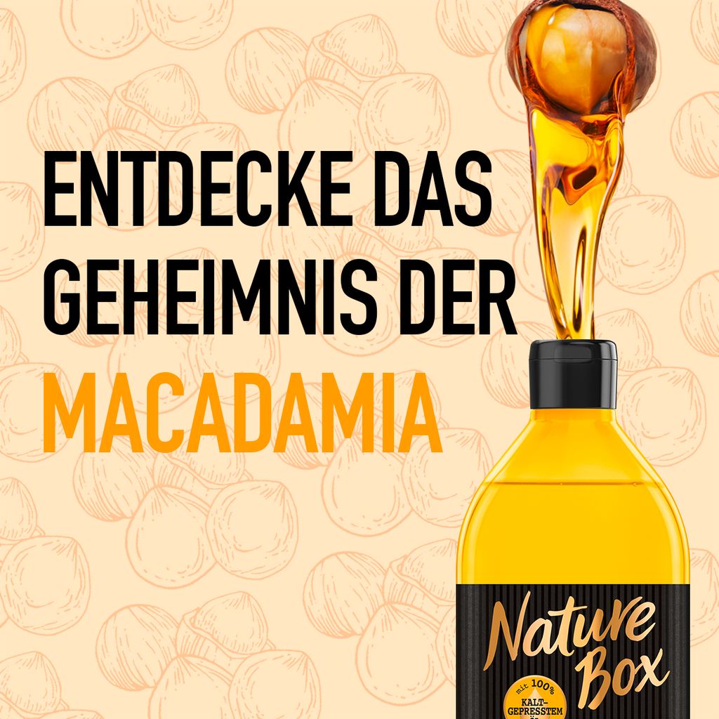 Nature Box Nährende Haar-Butter Macadamia-Öl 200 Ml