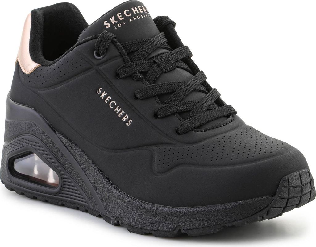 Skechers Uno Wedge - Hi Steps 177520-BBK Schwarz EU 38 Produktbild 