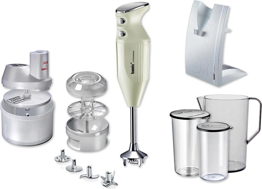 Bamix BX BAKE Set Mixeur Plongeant Crème pour Réussir toutes vos Crèmes