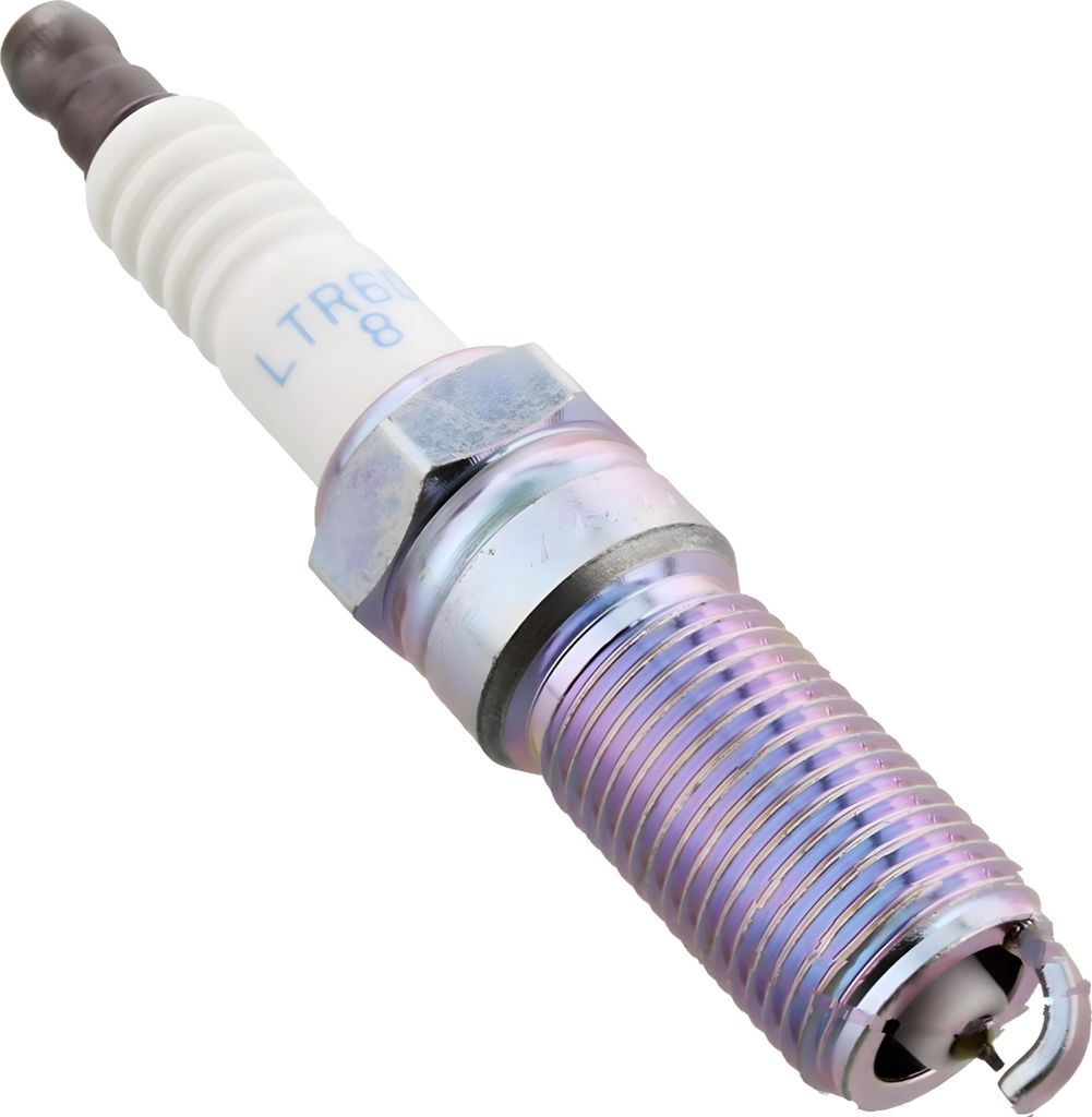 Zündkerzen Set NGK 2x LTR6DI-8 Iridium-Zündkerze entstört, 25,0mm besonders langes Gewinde Ø 14,0mm Hex 16,0mm, Elektrodenabstand 0,80mm, Wärm...