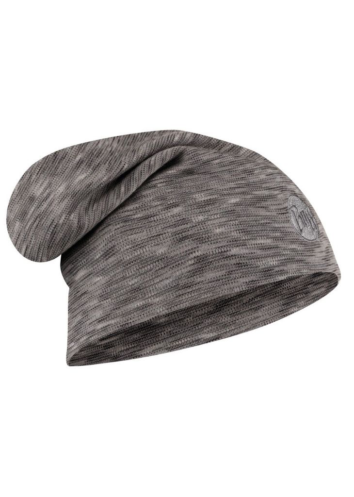 BUFF Heavyweight Merino Wool Hat Solid fog grey multi stripes